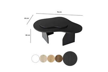 Soffbord Eloulgate Svart - Svart - Möbler - Bord & matgrupp - Soffbord