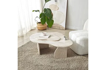 Soffbord Eloulgate Travertin - Travertin - Möbler - Bord & matgrupp - Soffbord