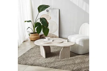 Soffbord Eloulgate Travertin - Travertin - Möbler - Bord & matgrupp - Soffbord