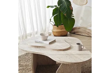 Soffbord Eloulgate Travertin - Travertin - Möbler - Bord & matgrupp - Soffbord