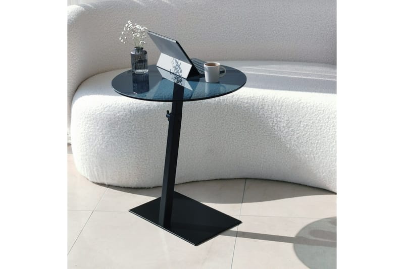 Essexa Soffbord 40x40x40 cm Runt - Svart - Möbler - Bord & matgrupp - Soffbord