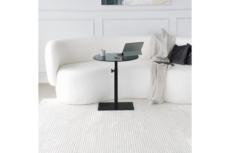 Essexa Soffbord 40x40x40 cm Runt - Svart - Möbler - Bord & matgrupp - Soffbord