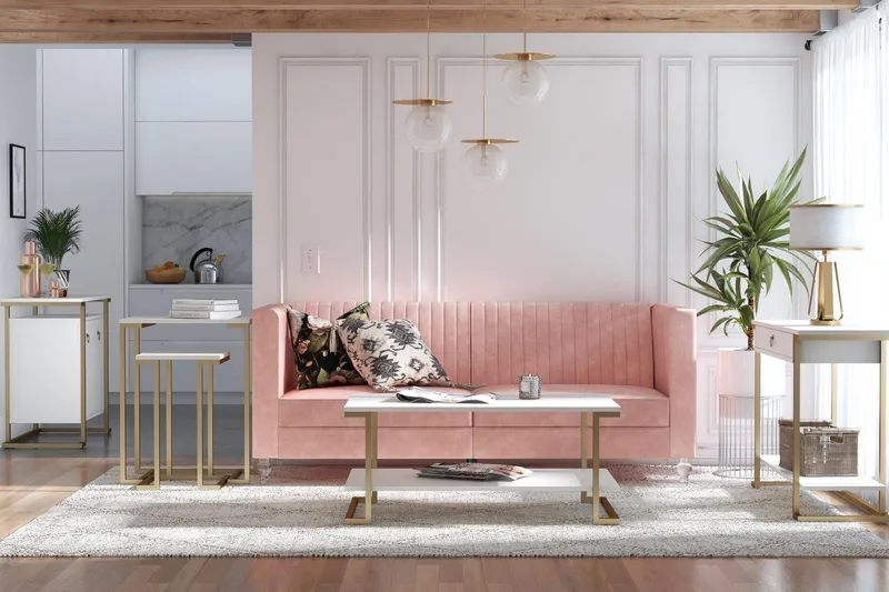 Evangelos Soffbord - Vit - Möbler - Bord & matgrupp - Soffbord