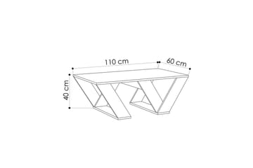 Soffbord Eviren Carraramarmor - Carraramarmor - Möbler - Bord & matgrupp - Soffbord