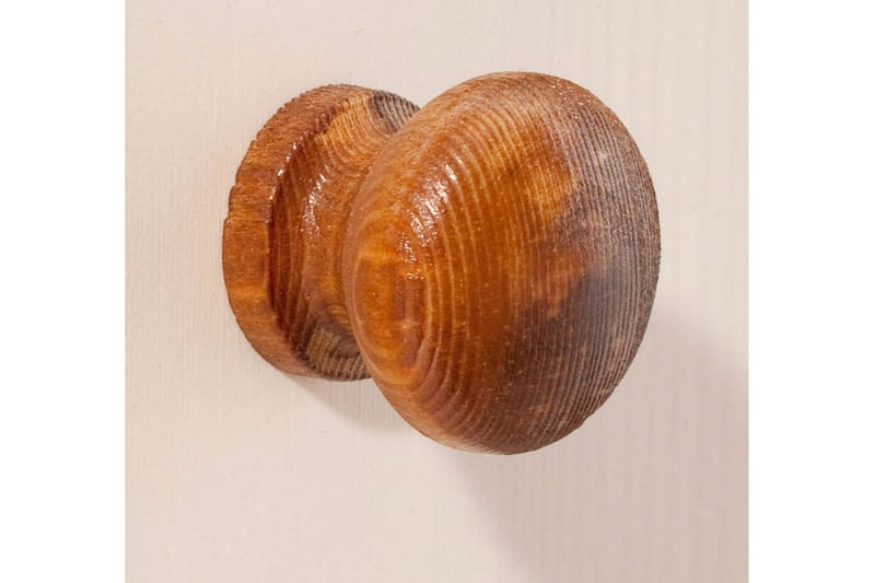 Evonne Soffbord 60 cm med Förvaring Låda + Hylla - Vit/Brun - Möbler - Bord & matgrupp - Soffbord - Soffbord med förvaring