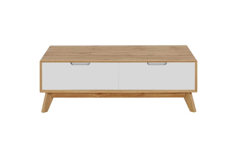 Soffbord Ezra Wotan-ek/Vit - Wotan-ek/Vit - Möbler - Bord & matgrupp - Soffbord