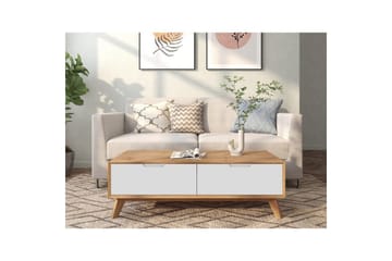 Soffbord Ezra Wotan-ek/Vit - Wotan-ek/Vit - Möbler - Bord & matgrupp - Soffbord