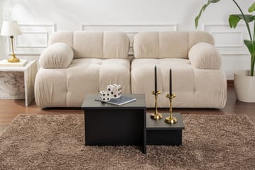 Soffbord Fabrony Soffbord 80x40 cm Svart - Möbler - Bord & matgrupp - Soffbord