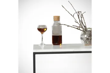 Falan Soffbord 75 cm Marmormönster - Vit/Svart - Möbler - Bord & matgrupp - Soffbord