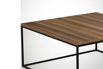 Falan Soffbord 75 cm - Valnötsbrun/Svart - Möbler - Bord & matgrupp - Soffbord