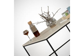 Falan Soffbord 75 cm - Vit/Svart - Möbler - Bord & matgrupp - Soffbord