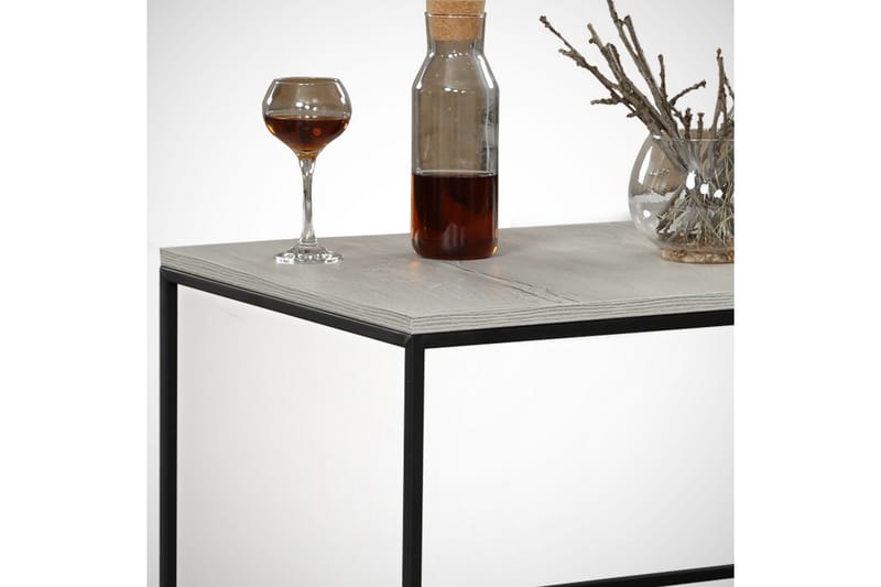 Falan Soffbord 95 cm - Grå/Marmor - Möbler - Bord & matgrupp - Soffbord