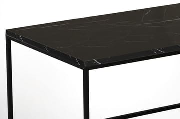 Falan Soffbord 95 cm Marmormönster - Svart - Möbler - Bord & matgrupp - Soffbord