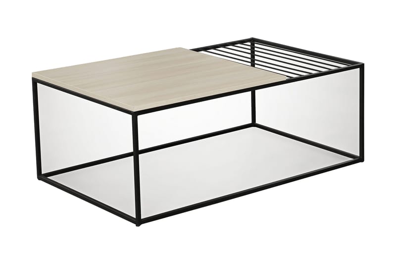Falan Soffbord 95 cm Ribbor - Beige - Möbler - Bord & matgrupp - Soffbord