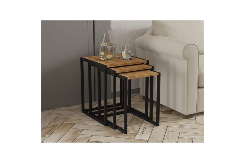 Fayen Satsbord 34 cm - Svart - Möbler - Bord & matgrupp - Soffbord - Kistbord