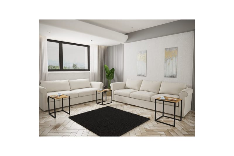 Fayen Satsbord 34 cm - Svart - Möbler - Bord & matgrupp - Soffbord - Kistbord