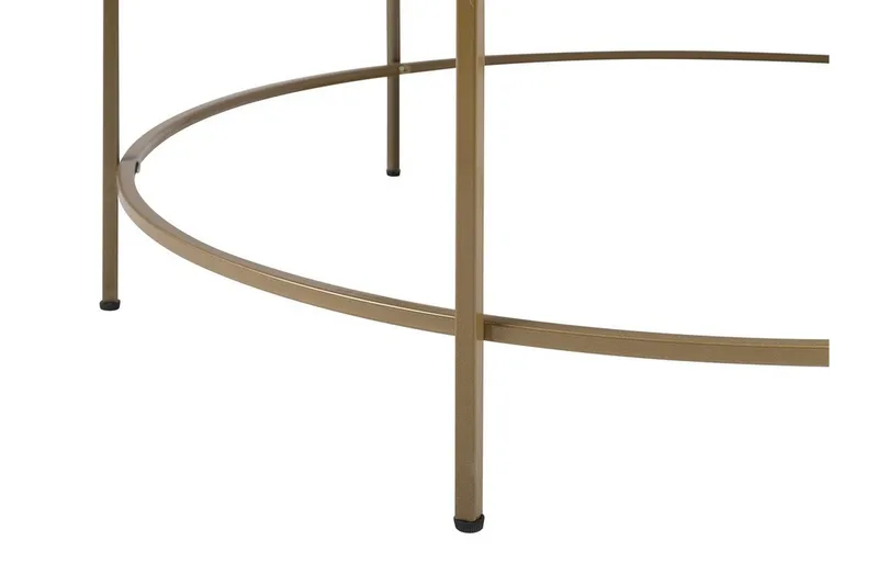 Florence Soffbord 88 cm - Svart/Glas - Möbler - Bord & matgrupp - Soffbord