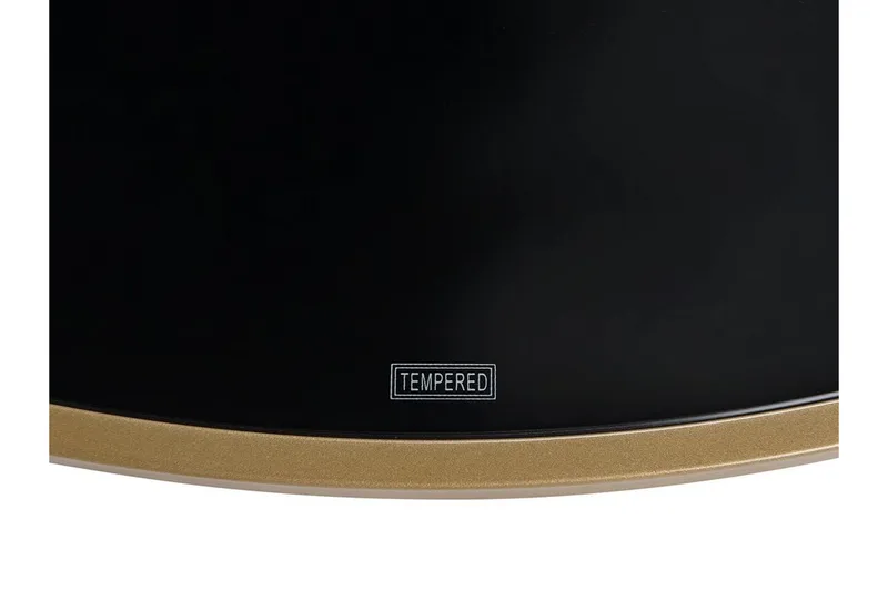 Florence Soffbord 88 cm - Svart/Glas - Möbler - Bord & matgrupp - Soffbord