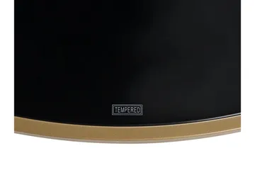 Florence Soffbord 88 cm - Svart/Glas - Möbler - Bord & matgrupp - Soffbord