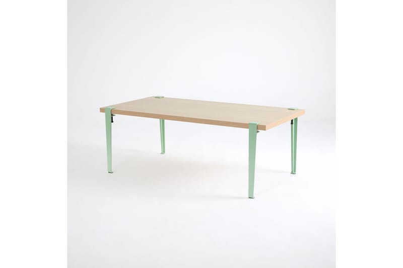 Soffbord Fonissa 120x60 cm Brun/Blå - Hanah Home - Möbler - Bord & matgrupp - Soffbord