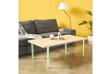 Soffbord Fonissa 120x60 cm Brun/Blå - Hanah Home - Möbler - Bord & matgrupp - Soffbord