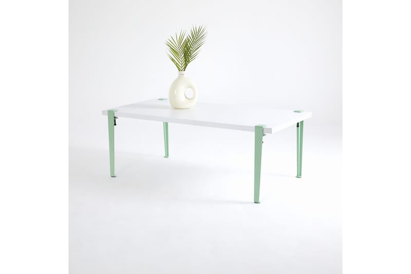 Soffbord Fonissa 120x60 cm Vit/Blå/Grön - Hanah Home - Möbler - Bord & matgrupp - Soffbord