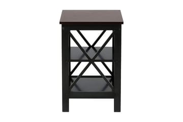 Foster Kvadratiskt Soffbord 40 cm med Förvaring i Trä - Espresso - Möbler - Bord & matgrupp - Soffbord