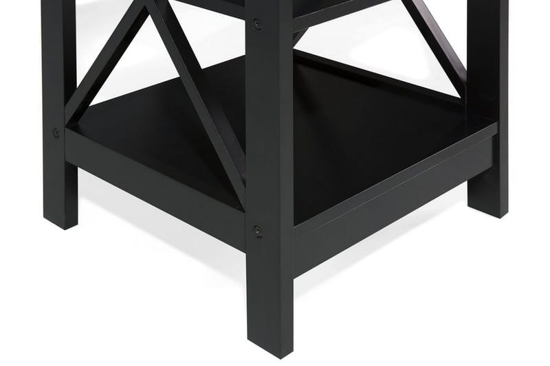 Foster Kvadratiskt Soffbord 40 cm med Förvaring i Trä - Espresso - Möbler - Bord & matgrupp - Soffbord