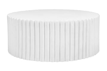 Soffbord Fox Creek 117 cm Rund - Vit - Möbler - Bord & matgrupp - Soffbord
