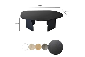 Soffbord Fredrilla Svart - Svart - Möbler - Bord & matgrupp - Soffbord