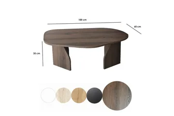 Soffbord Fredrilla Valnöt - Valnöt - Möbler - Bord & matgrupp - Soffbord