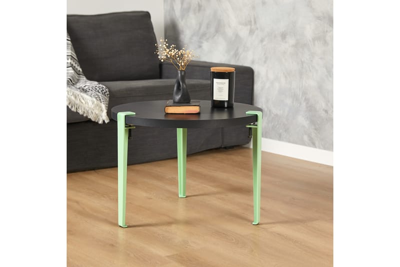 Soffbord Fregoia 60 cm Svart/Blå/Grön - Hanah Home - Möbler - Bord & matgrupp - Soffbord