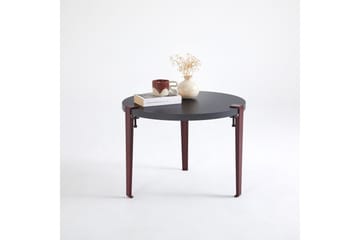 Soffbord Fregoia 60 cm Svart/Röd - Hanah Home - Möbler - Bord & matgrupp - Soffbord