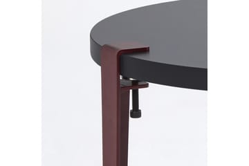 Soffbord Fregoia 60 cm Svart/Röd - Hanah Home - Möbler - Bord & matgrupp - Soffbord