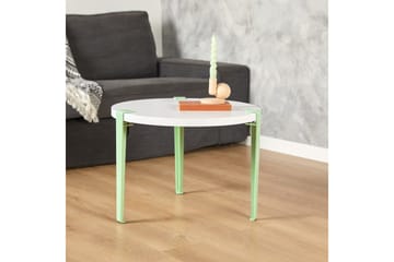 Soffbord Fregoia 60 cm Vit/Blå/Grön - Hanah Home - Möbler - Bord & matgrupp - Soffbord
