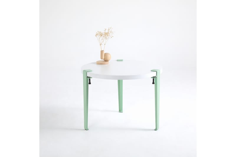 Soffbord Fregoia 60 cm Vit/Blå/Grön - Hanah Home - Möbler - Bord & matgrupp - Soffbord