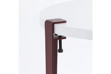 Soffbord Fregoia 60 cm Vit/Röd - Hanah Home - Möbler - Bord & matgrupp - Soffbord