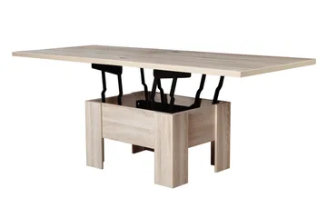 Frodo Soffbord 100 cm - Beige/Grå - Möbler - Bord & matgrupp - Soffbord