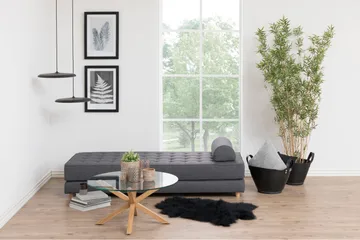 Ganesh Soffbord 82 cm Rund - Ek - Möbler - Bord & matgrupp - Soffbord