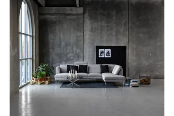 Ganesh Soffbord 82 cm Rund - Grå - Möbler - Bord & matgrupp - Soffbord