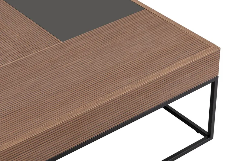 Gladfield Soffbord 90 cm - Valnöt - Möbler - Bord & matgrupp - Soffbord