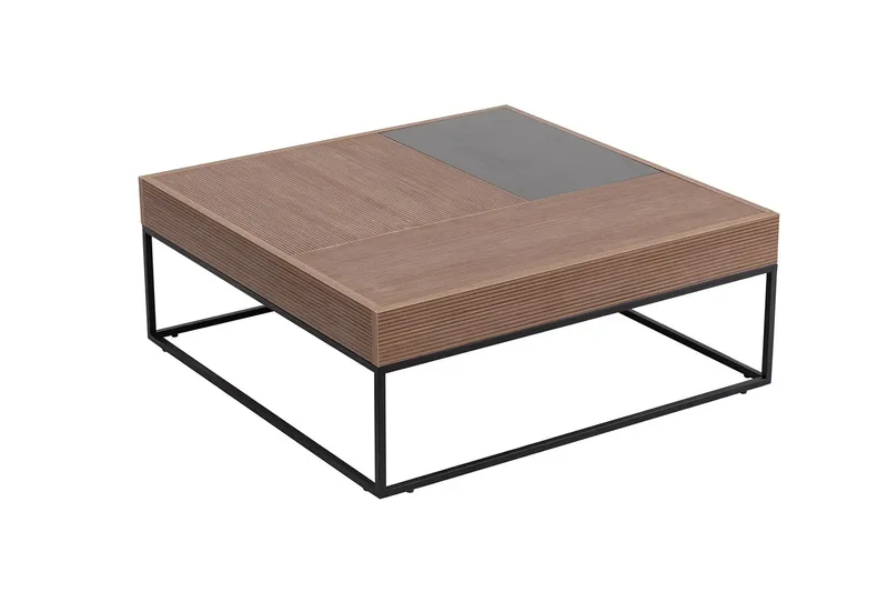 Gladfield Soffbord 90 cm - Valnöt - Möbler - Bord & matgrupp - Soffbord