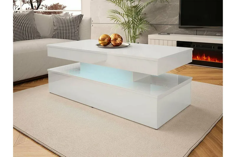 Glenndale Soffbord 55 cm Concept 55 White - Möbler - Bord & matgrupp - Soffbord