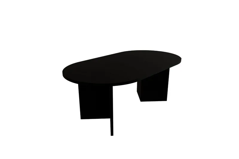 Soffbord Glenure Svart, Svart