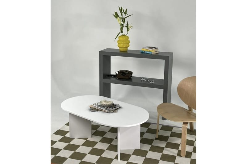 Soffbord Glenure Vit - Vit - Möbler - Bord & matgrupp - Soffbord