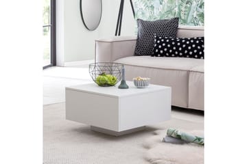 Golnick Soffbord 60 cm med Förvaring - Vit - Möbler - Bord & matgrupp - Soffbord