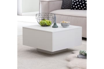 Golnick Soffbord 60 cm med Förvaring - Vit - Möbler - Bord & matgrupp - Soffbord