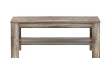 Gomon Soffbord 110 cm med Förvaring Hylla - Brun - Möbler - Bord & matgrupp - Soffbord - Soffbord med förvaring