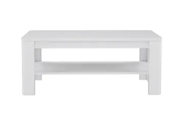Gowhole Soffbord 110 cm med Förvaring Hylla - Vit - Möbler - Bord & matgrupp - Soffbord - Soffbord med förvaring