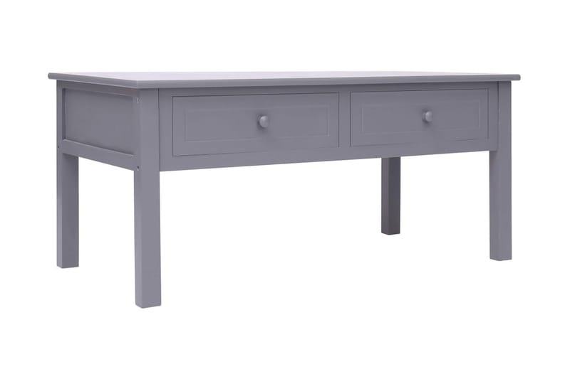 Soffbord grå 100x50x45 cm trä - Grå - Soffbord